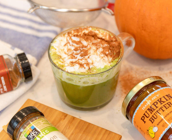 Pumpkin Spice Matcha Latte