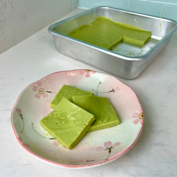 How to Prepare Matcha Haupia (Coconut Pudding)