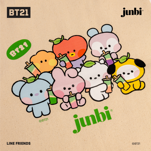 Junbi meets BT21 Tote Bag