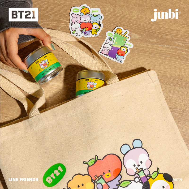 Junbi meets BT21 Ceremonial Matcha Tin (30g)