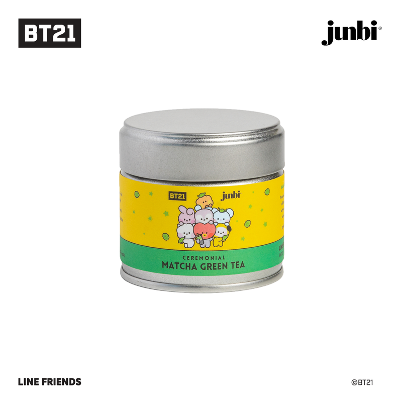 Junbi meets BT21 Ceremonial Matcha Tin (30g)